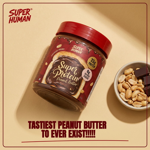 CHOCOLATE CRUNCHY PEANUT BUTTER 500GM