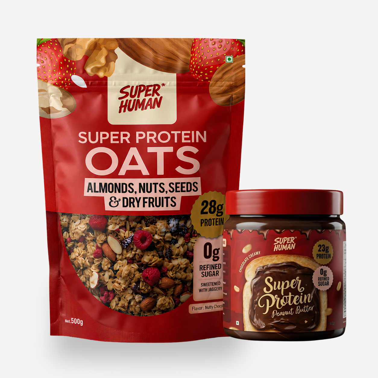 OATS+PEANUT BUTTER COMBO 500GM