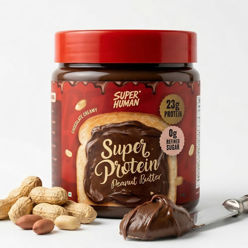 CHOCOLATE CREAMY PEANUT BUTTER 500GM