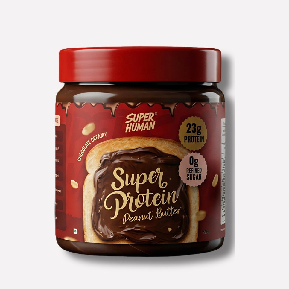 CHOCOLATE CREAMY PEANUT BUTTER 500GM